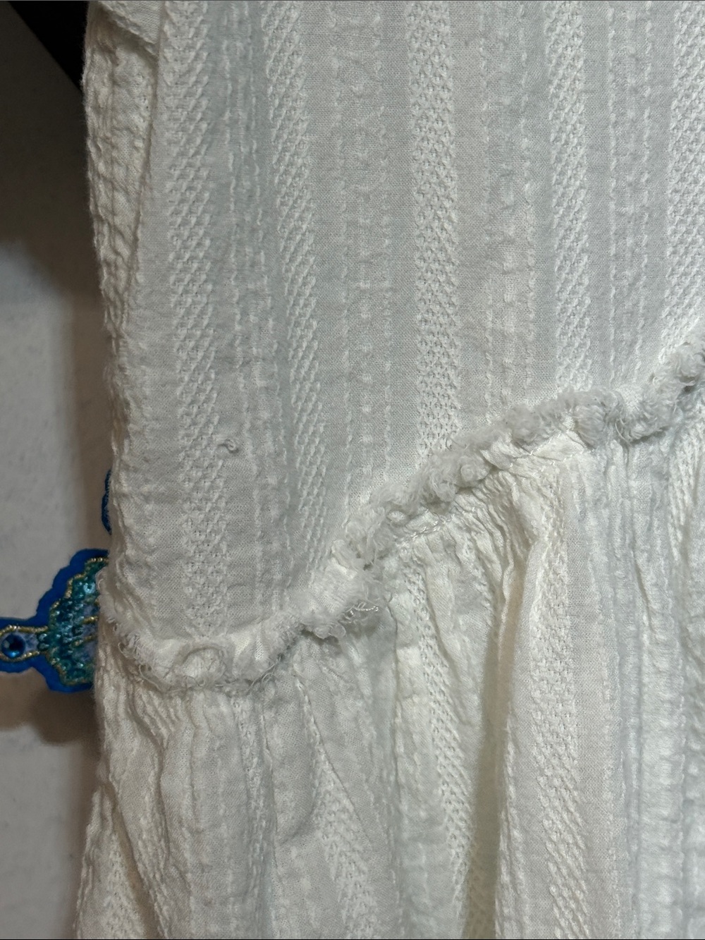We The Free White Button-Down Peasant Blouse - Picture 4 of 6
